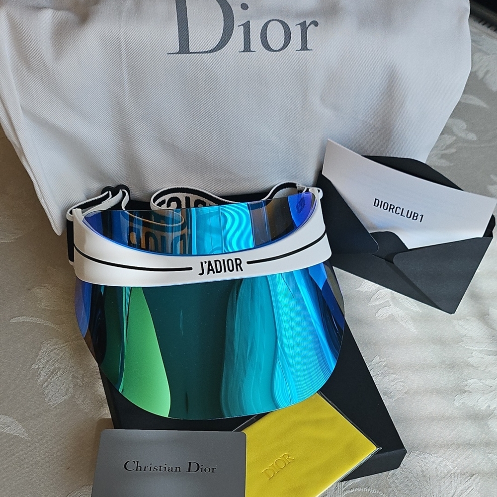 Dior Club1 Blue Visor